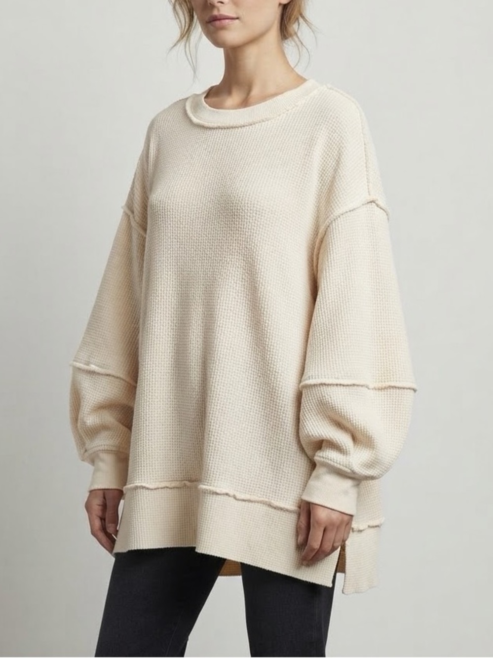 Free People We The Free Oversized Sweater Size XL